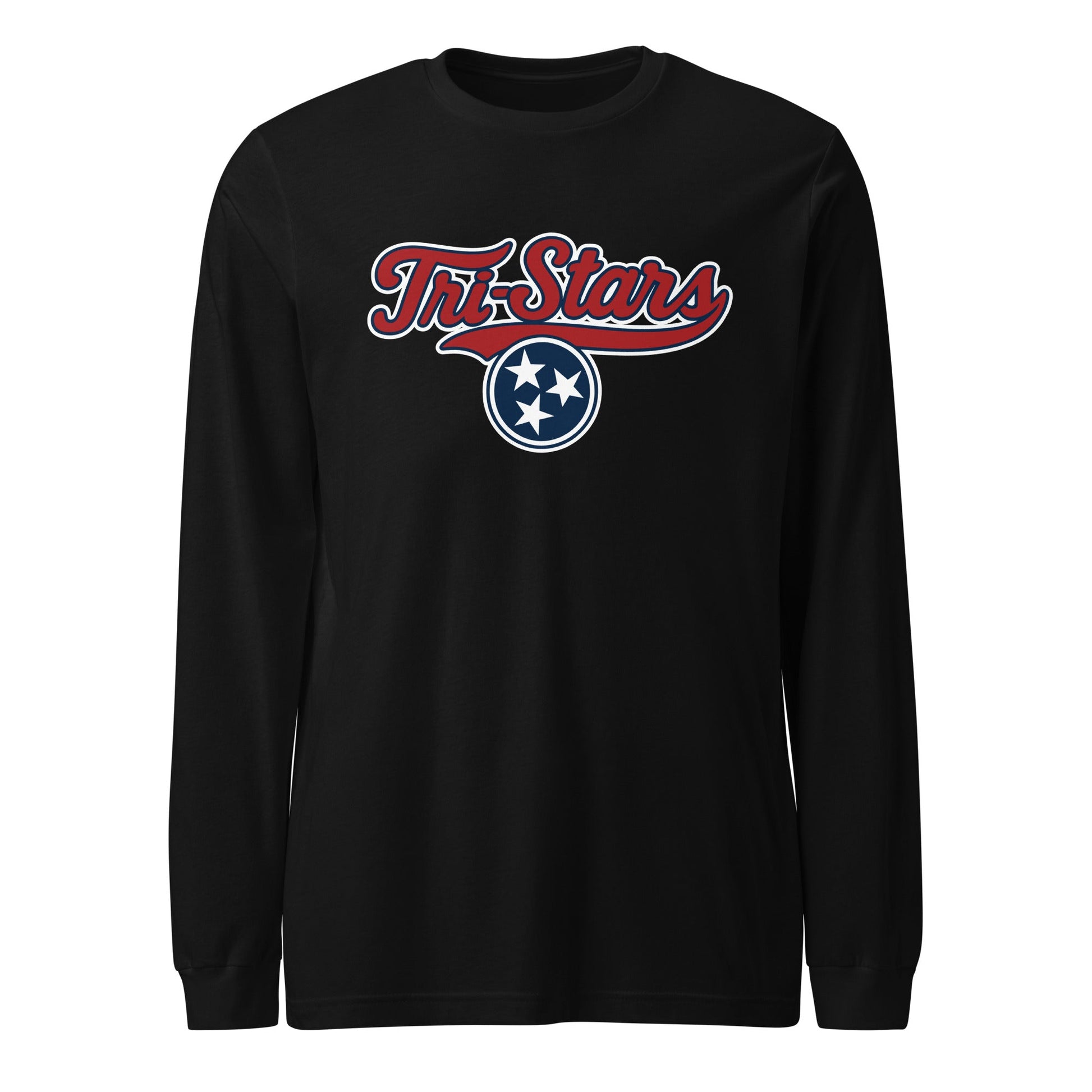 Performance | Long Sleeve Tee | Tri - Stars | 3 Stars Logo