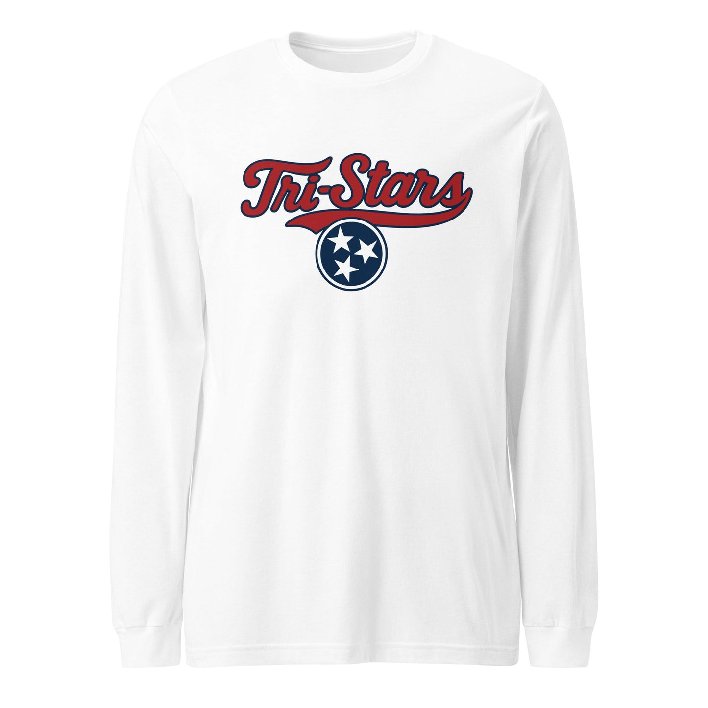 Performance | Long Sleeve Tee | Tri - Stars | 3 Stars Logo