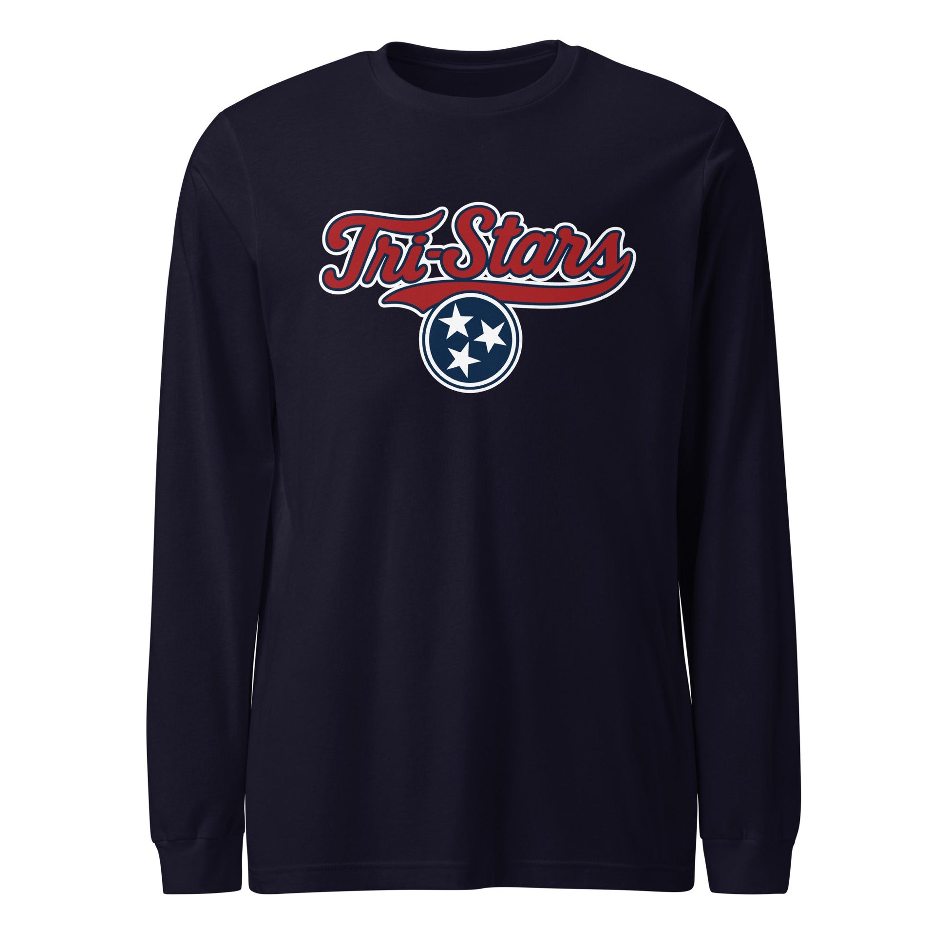 Performance | Long Sleeve Tee | Tri - Stars | 3 Stars Logo