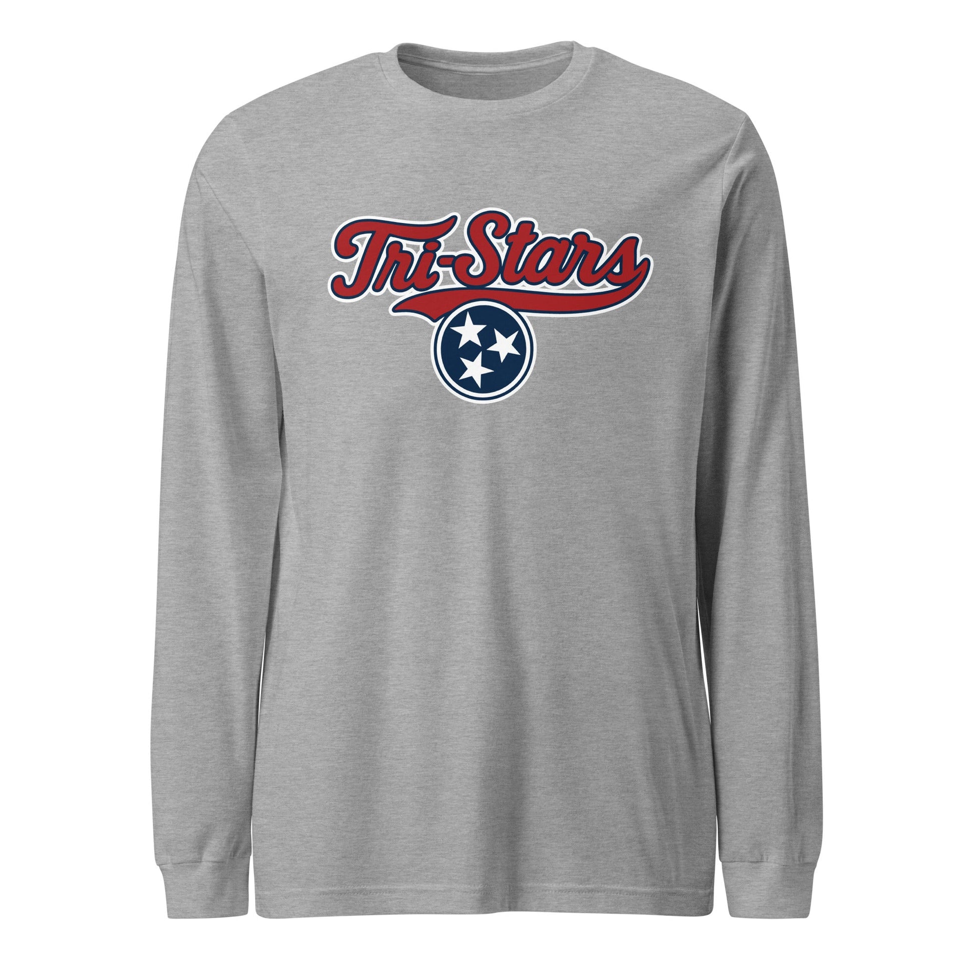 Performance | Long Sleeve Tee | Tri - Stars | 3 Stars Logo