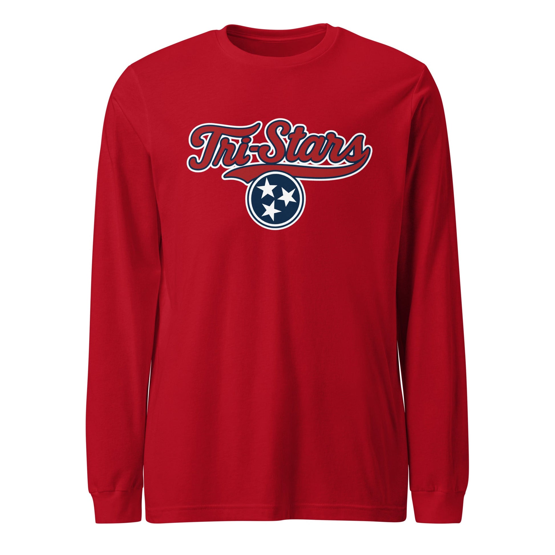 Performance | Long Sleeve Tee | Tri - Stars | 3 Stars Logo