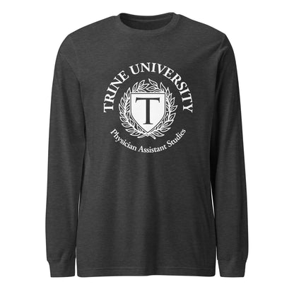 Performance | Long Sleeve Tee | Trine PA program | Emblem Logo