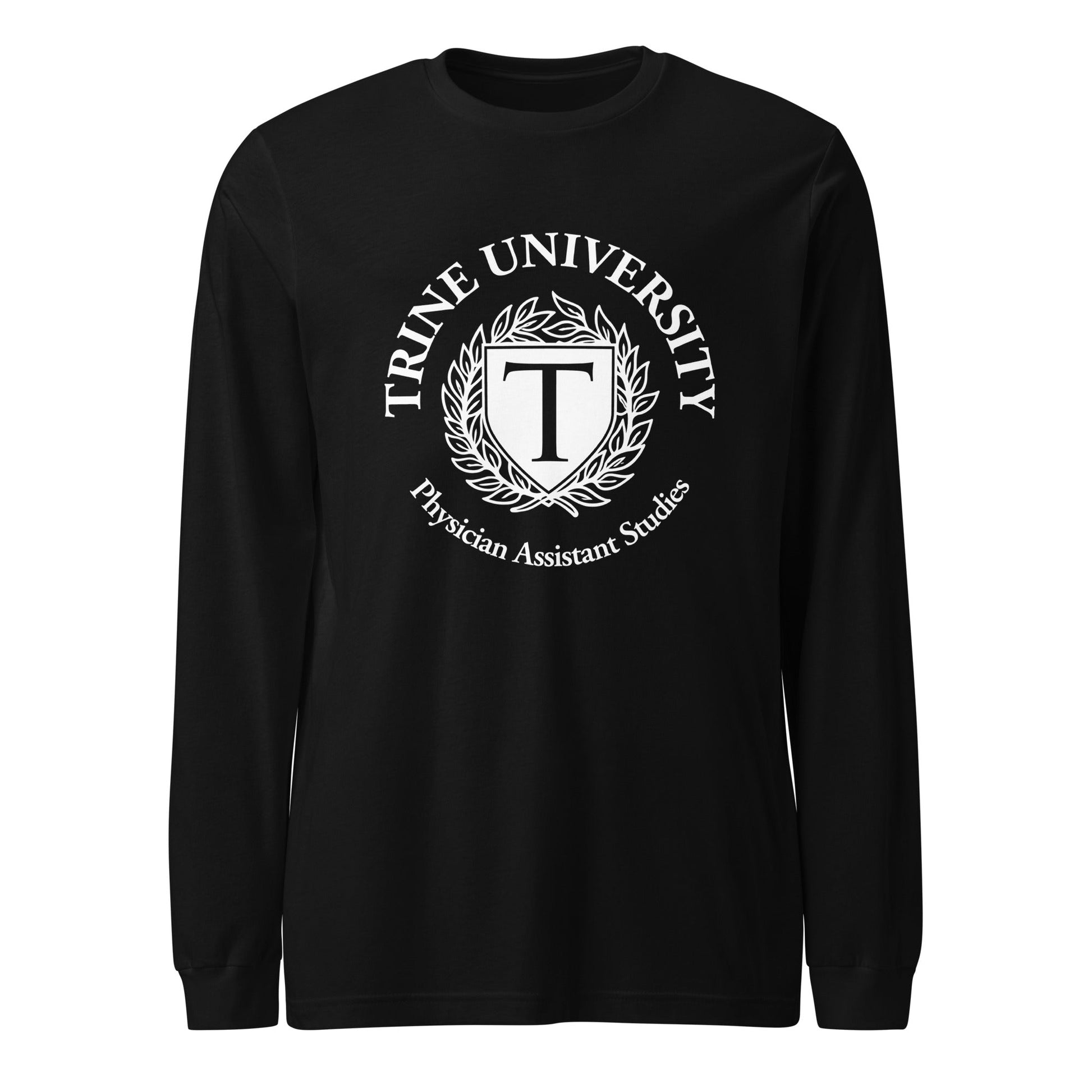 Performance | Long Sleeve Tee | Trine PA program | Emblem Logo