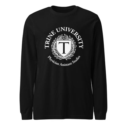 Performance | Long Sleeve Tee | Trine PA program | Emblem Logo