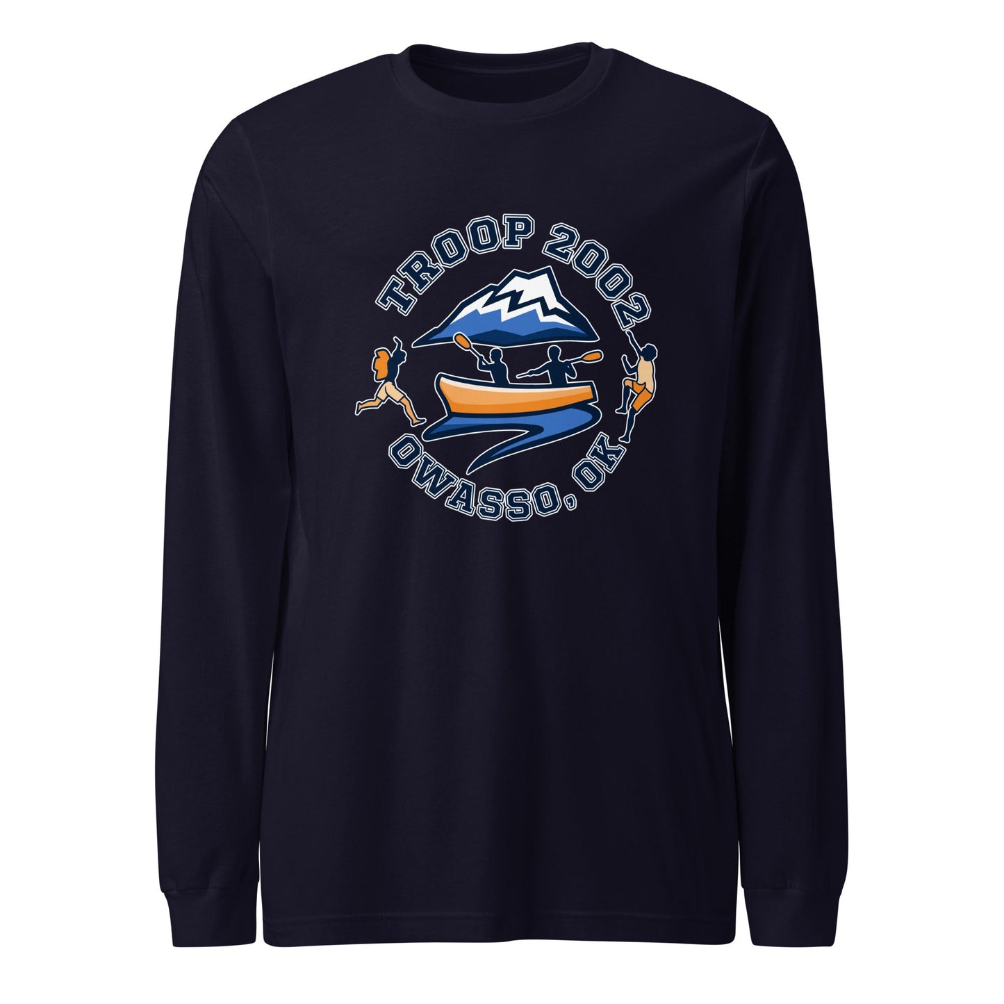 Performance | Long Sleeve Tee | Troop 2002 | Trailblazer Crest Logo
