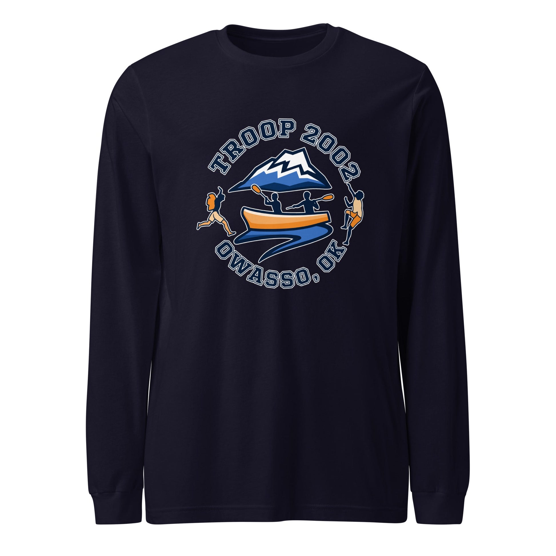 Performance | Long Sleeve Tee | Troop 2002 | Trailblazer Crest Logo