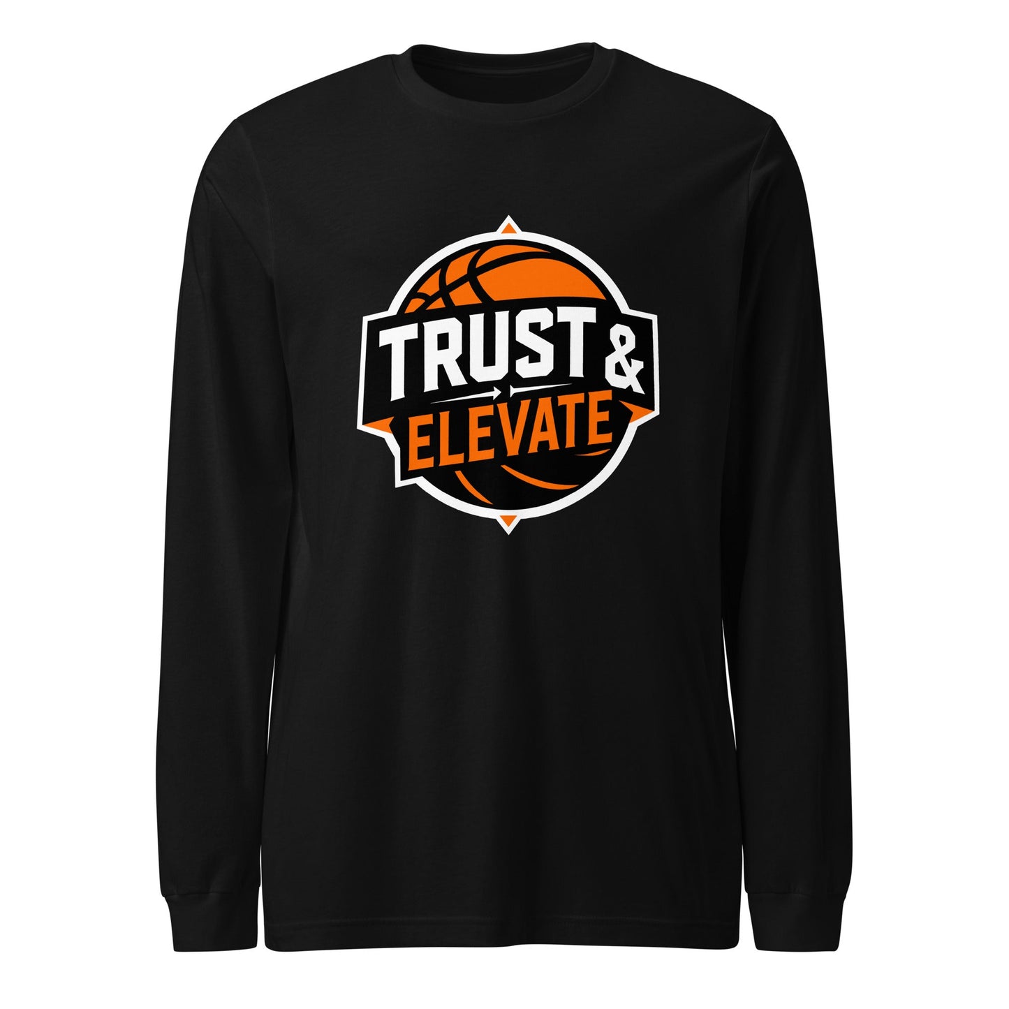Performance | Long Sleeve Tee | Trust & Elevate | Athletic Logo