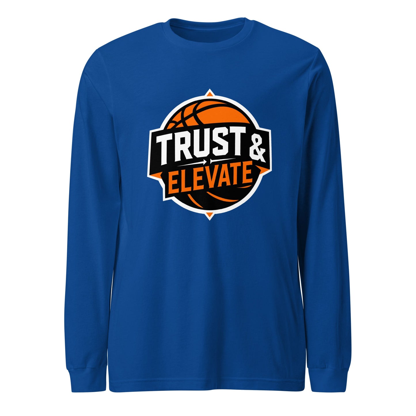 Performance | Long Sleeve Tee | Trust & Elevate | Athletic Logo