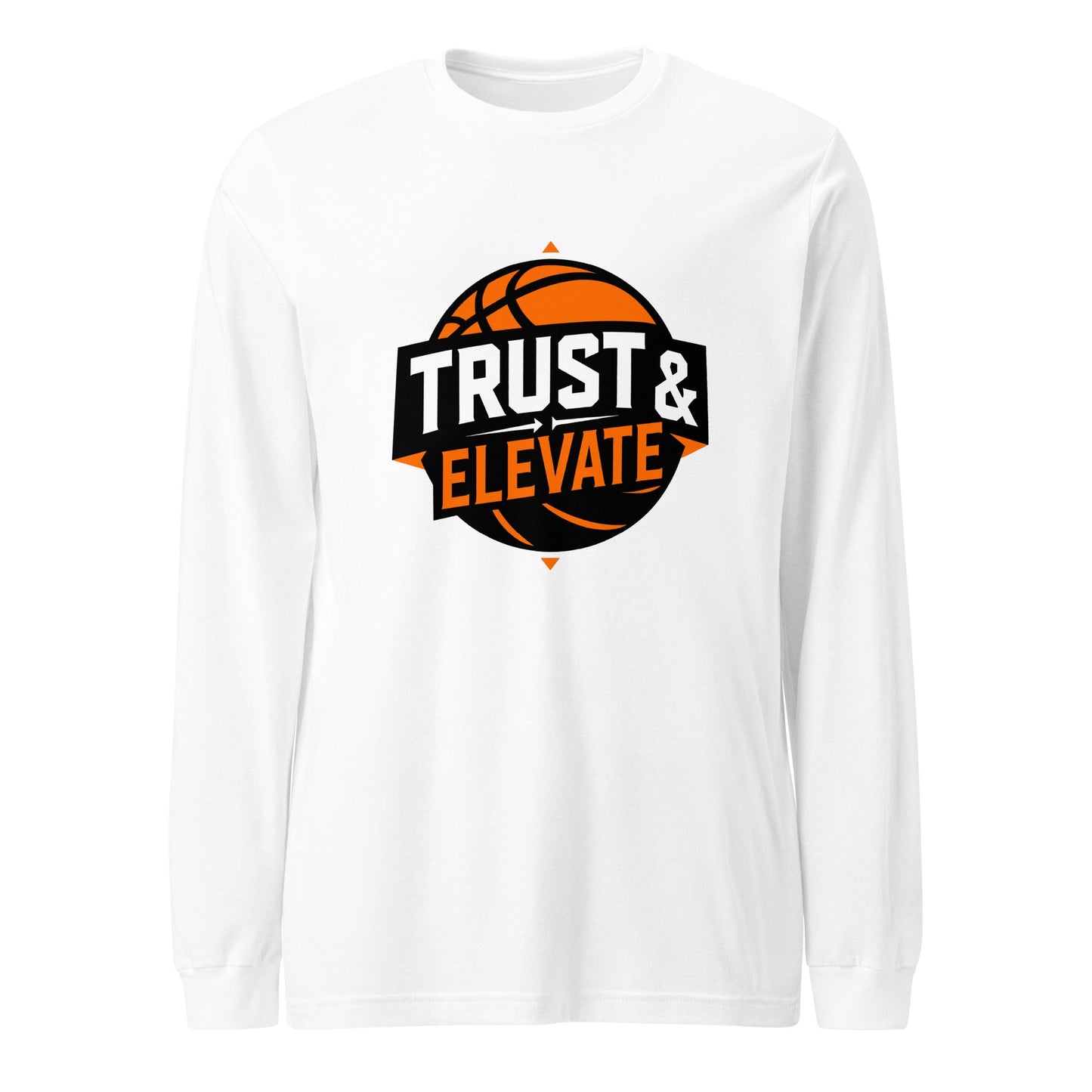 Performance | Long Sleeve Tee | Trust & Elevate | Athletic Logo