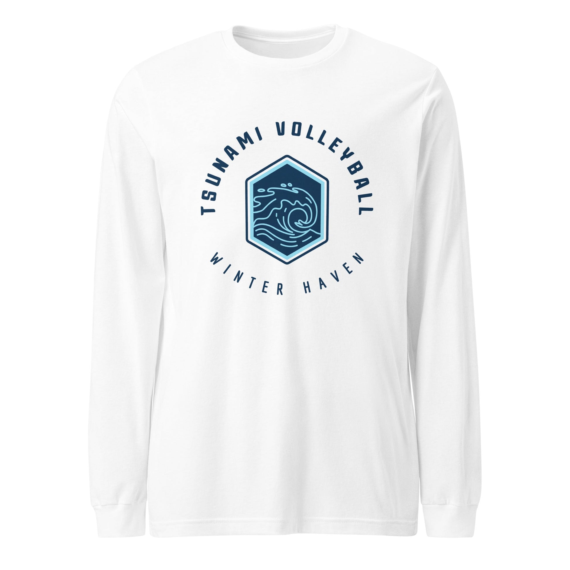 Performance | Long Sleeve Tee | Tsunami Volleyball Club | Crest Logo
