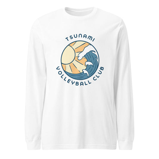 Performance | Long Sleeve Tee | Tsunami Volleyball Club | Emblem Logo