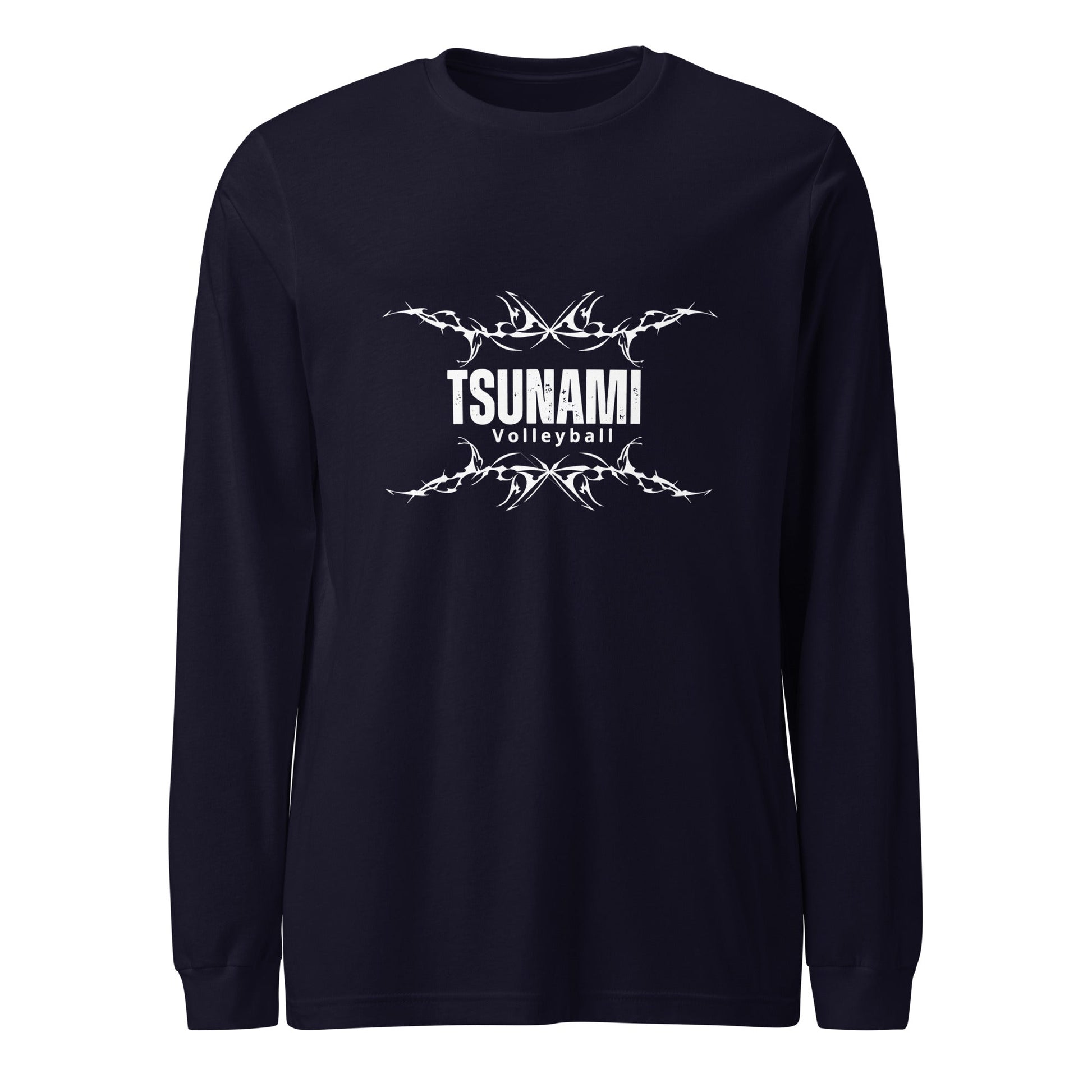 Performance | Long Sleeve Tee | Tsunami Volleyball Club | Modern Script Logo