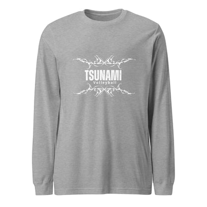 Performance | Long Sleeve Tee | Tsunami Volleyball Club | Modern Script Logo