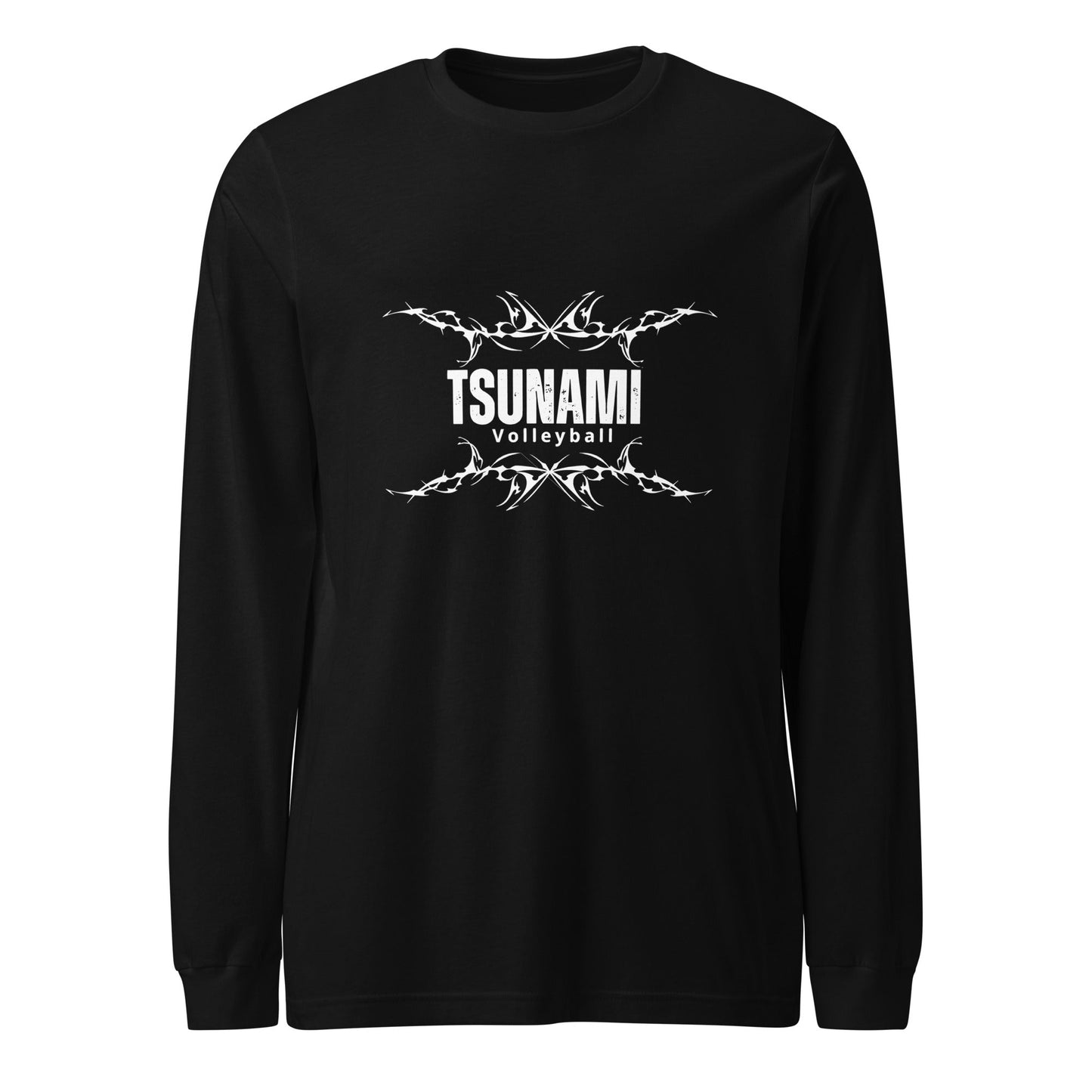 Performance | Long Sleeve Tee | Tsunami Volleyball Club | Modern Script Logo