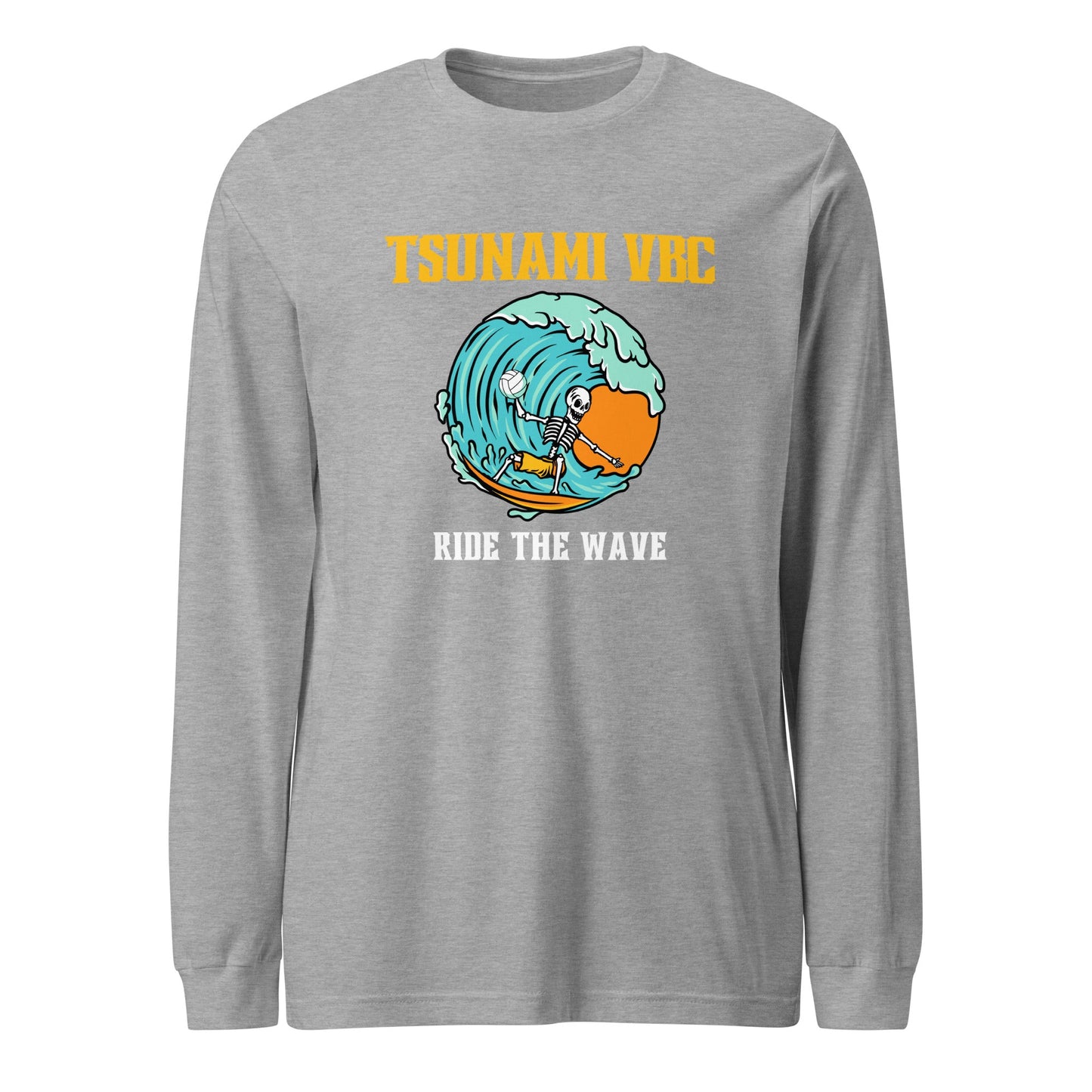Performance | Long Sleeve Tee | Tsunami Volleyball Club | Surf Wave VBC Logo