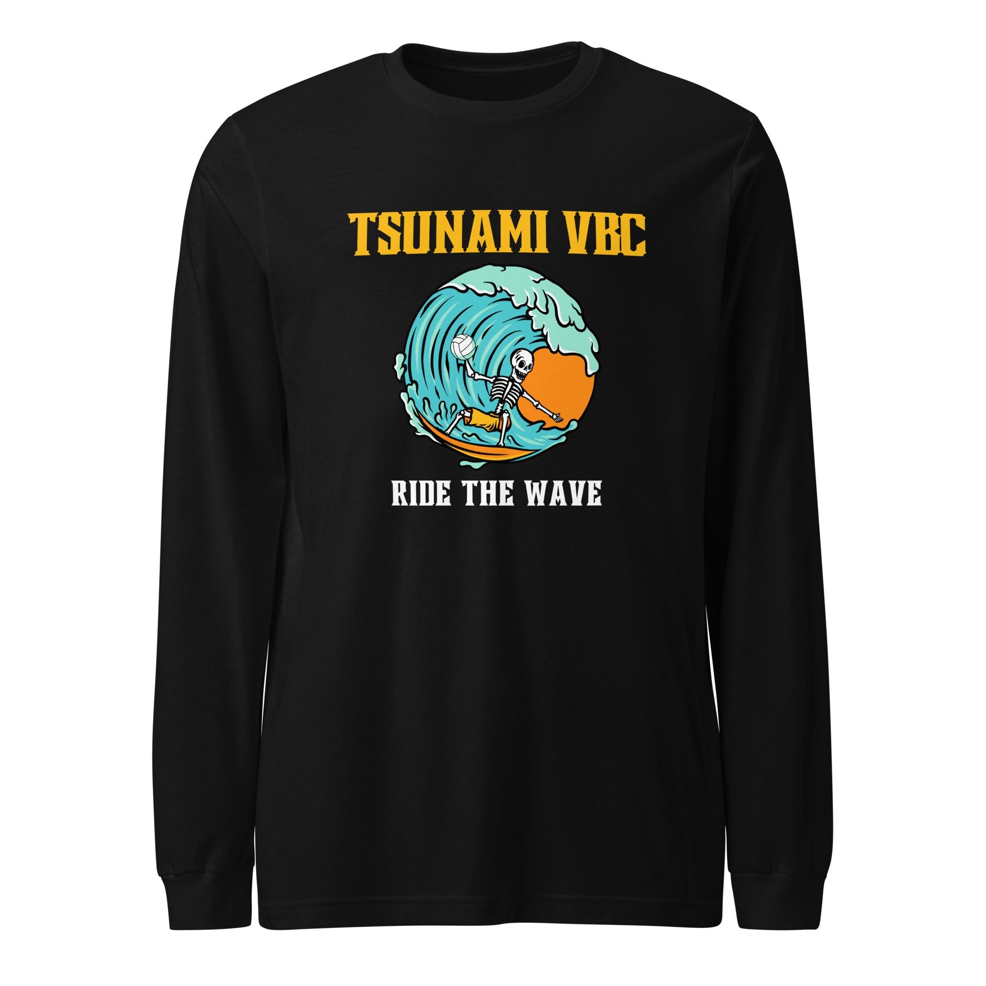 Performance | Long Sleeve Tee | Tsunami Volleyball Club | Surf Wave VBC Logo