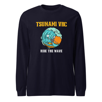 Performance | Long Sleeve Tee | Tsunami Volleyball Club | Surf Wave VBC Logo
