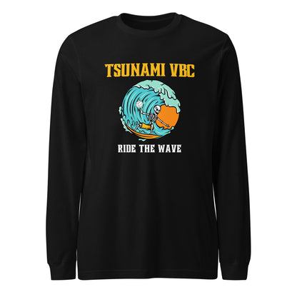 Performance | Long Sleeve Tee | Tsunami Volleyball Club | Surf Wave VBC Logo