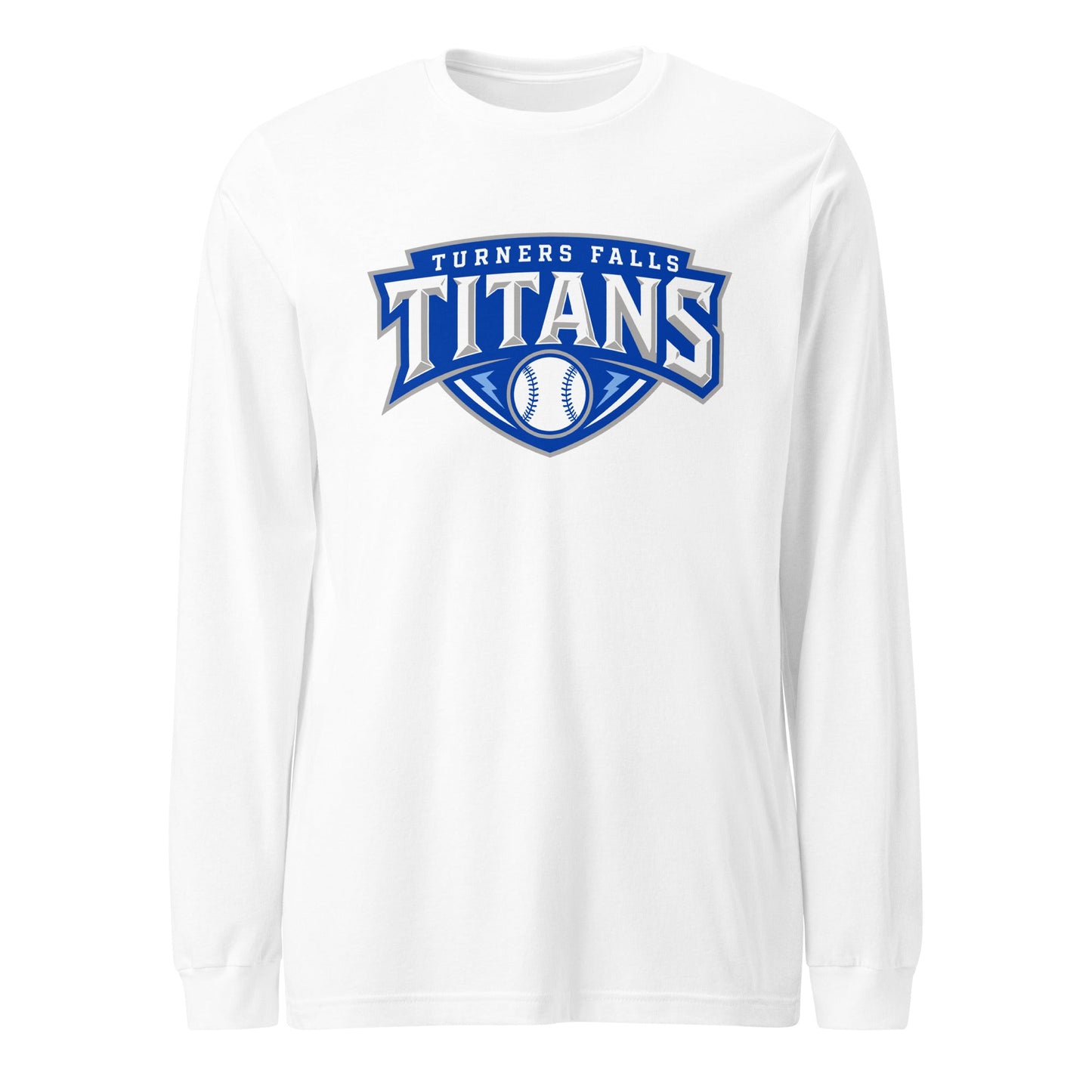 Performance | Long Sleeve Tee | Turners Falls Titans | Titan Crest Logo