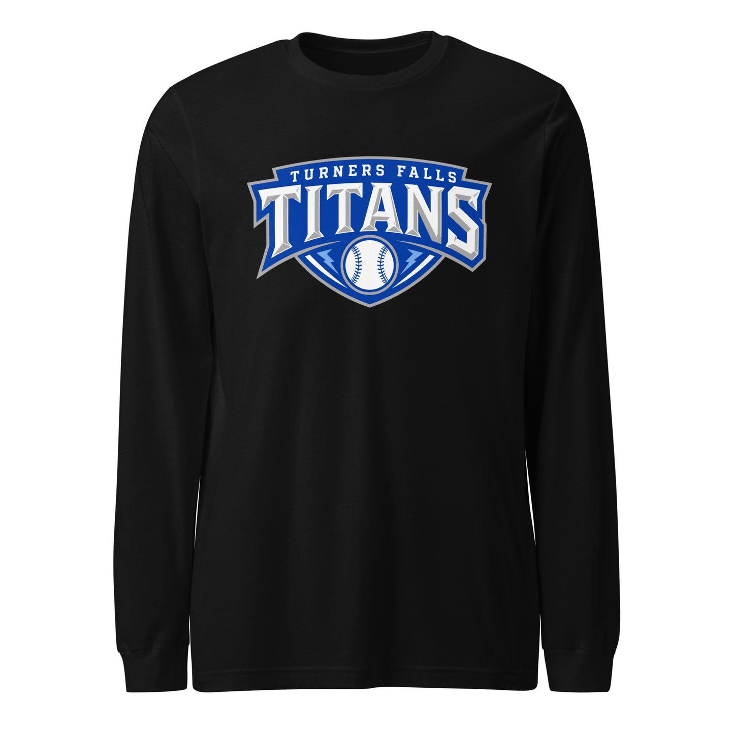 Performance | Long Sleeve Tee | Turners Falls Titans | Titan Crest Logo