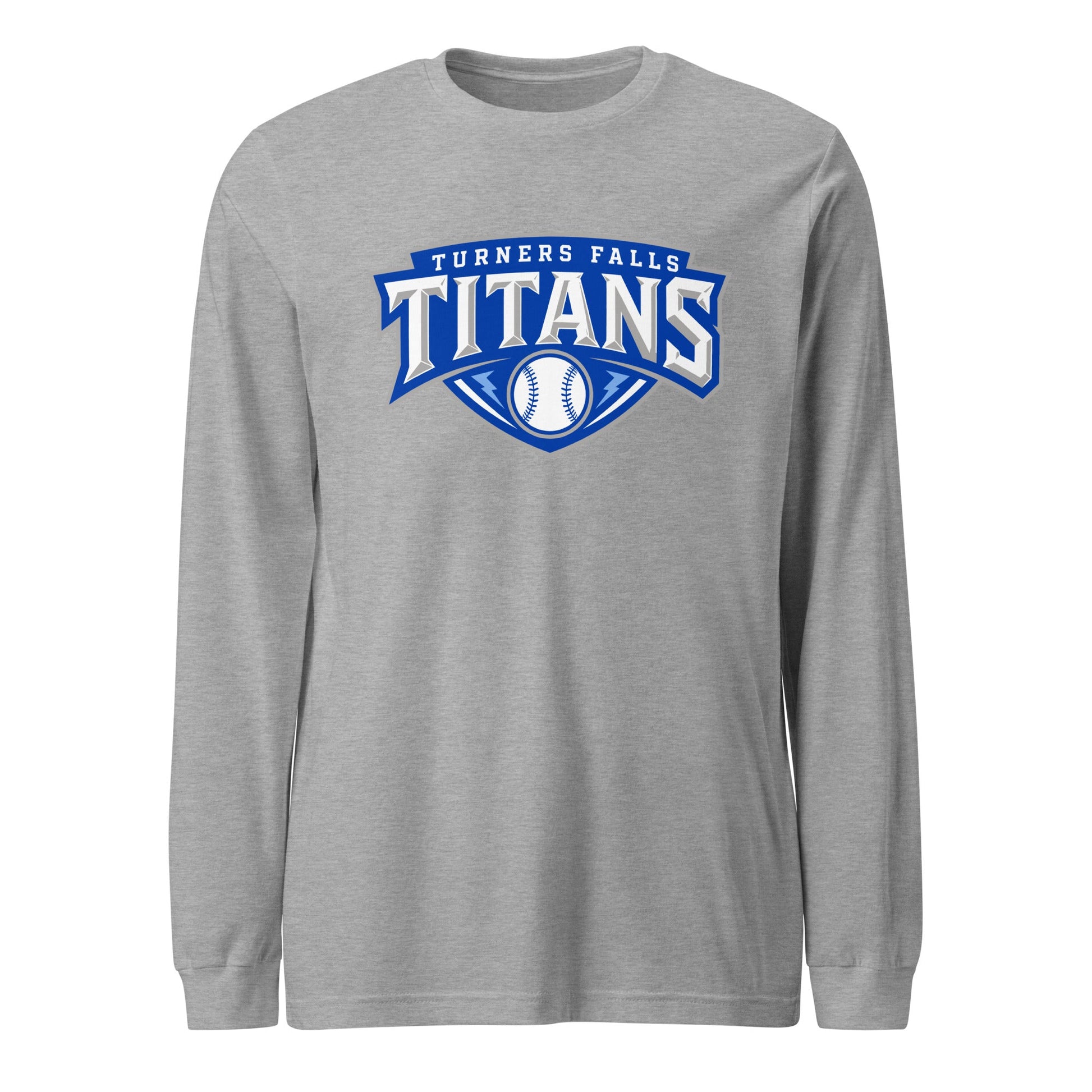 Performance | Long Sleeve Tee | Turners Falls Titans | Titan Crest Logo