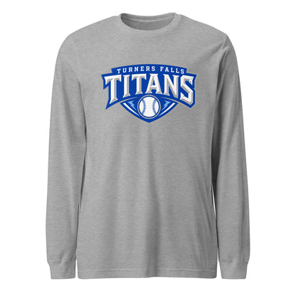 Performance | Long Sleeve Tee | Turners Falls Titans | Titan Crest Logo