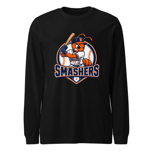 Performance | Long Sleeve Tee | Tx Smashers | Emblem Logo