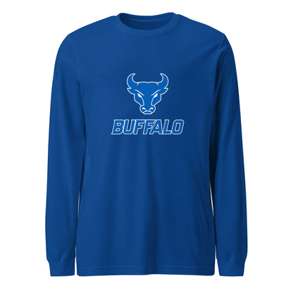 Performance | Long Sleeve Tee | UB Womens Club Basketball | Vanguard Buffalo Crest Logo
