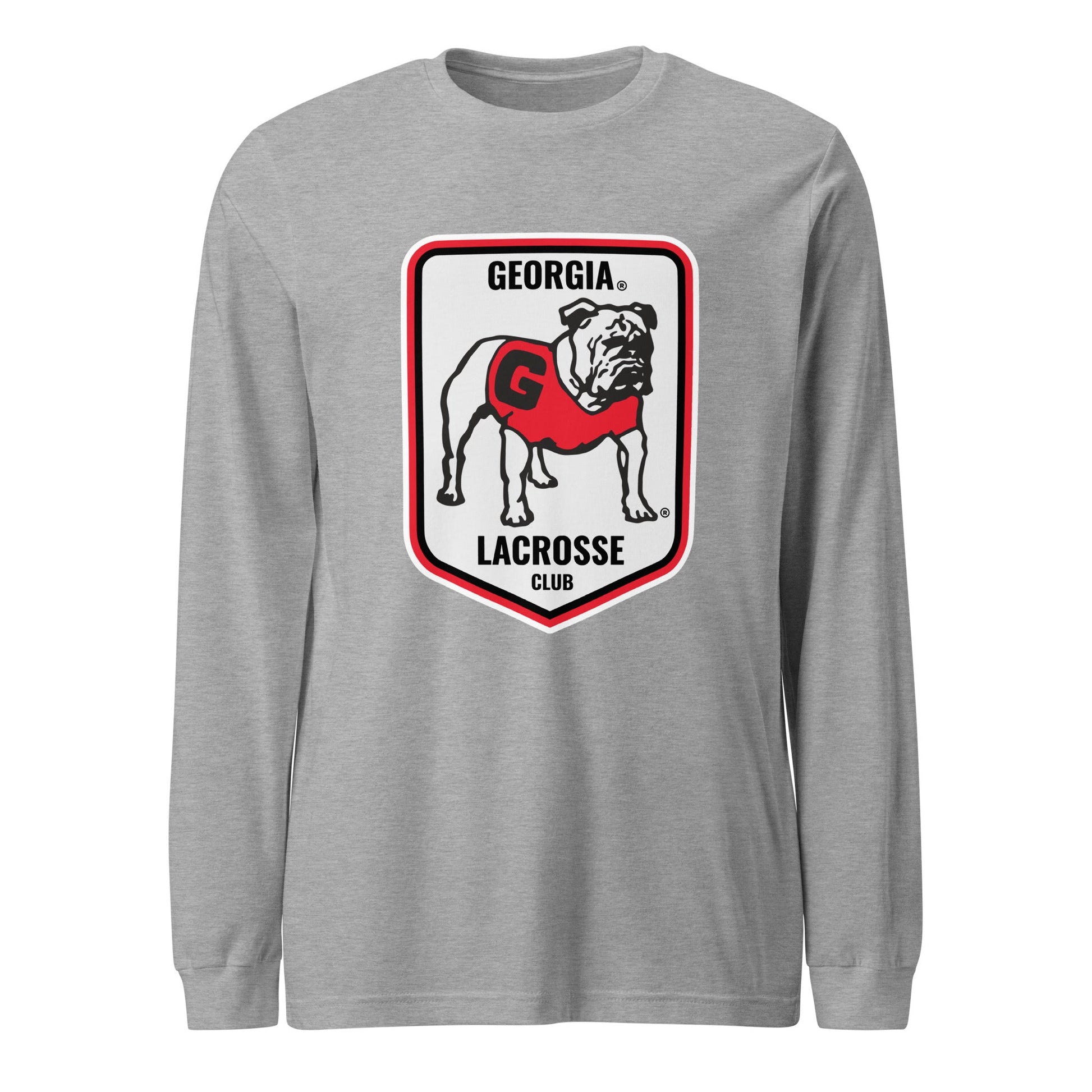 Performance | Long Sleeve Tee | UGA Club Lacrosse | Shield Logo