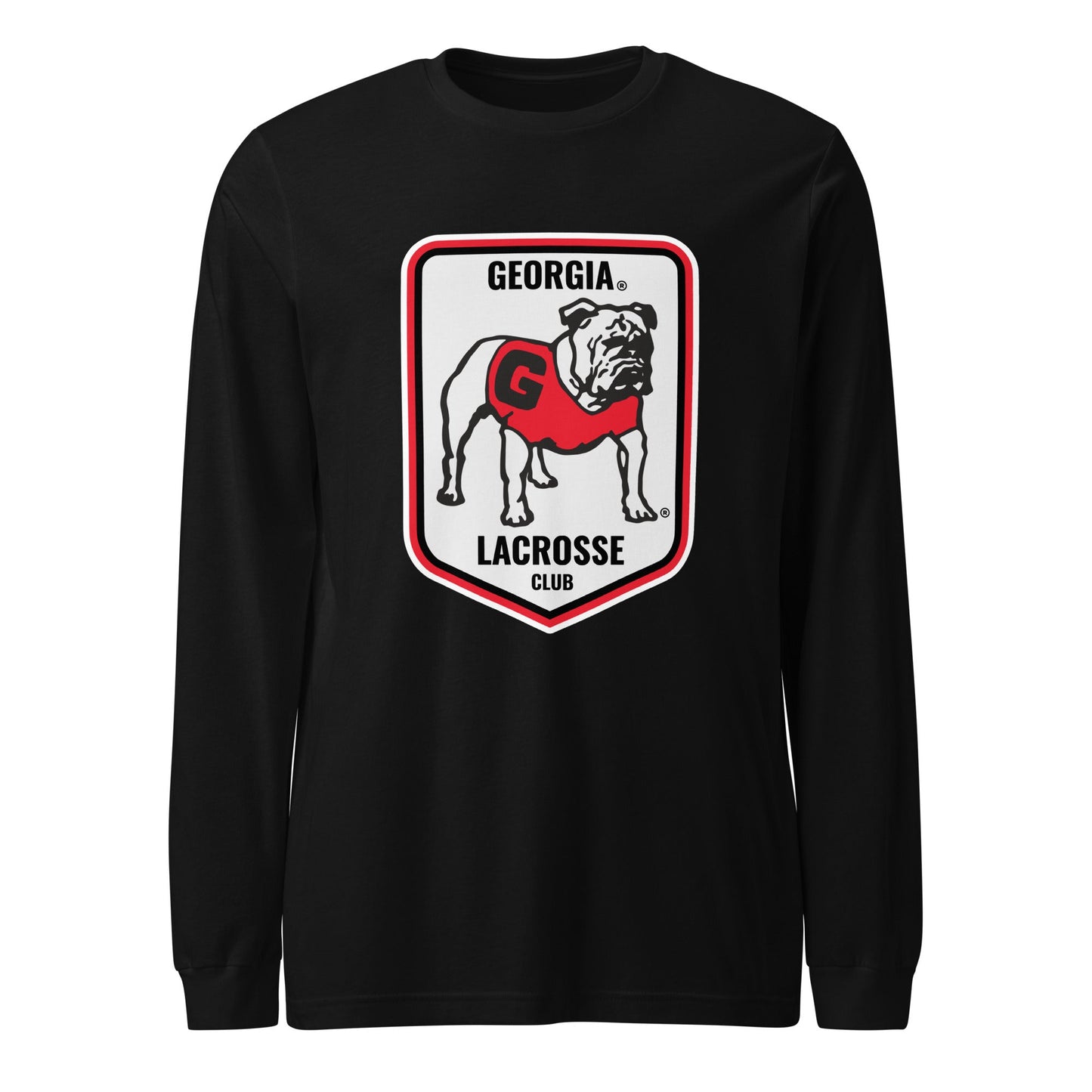 Performance | Long Sleeve Tee | UGA Club Lacrosse | Shield Logo