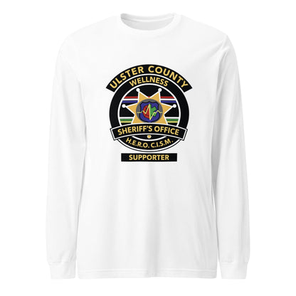 Performance | Long Sleeve Tee | Ulster County Sheriff's Office Wellness Division | Badge Logo