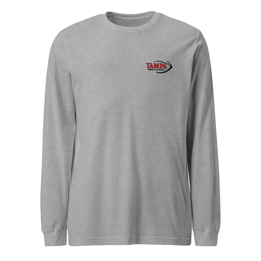 Performance | Long Sleeve Tee | University of Tampa Women's Flag Football | Alt Logo