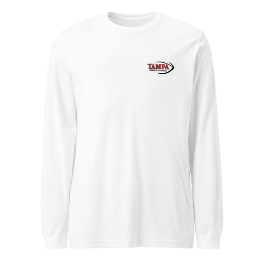 Performance | Long Sleeve Tee | University of Tampa Women's Flag Football | Alt Logo