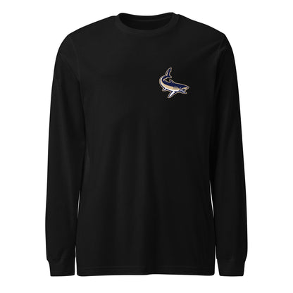 Performance | Long Sleeve Tee | University South Carolina Beaufort Track & Field | Shark Logo