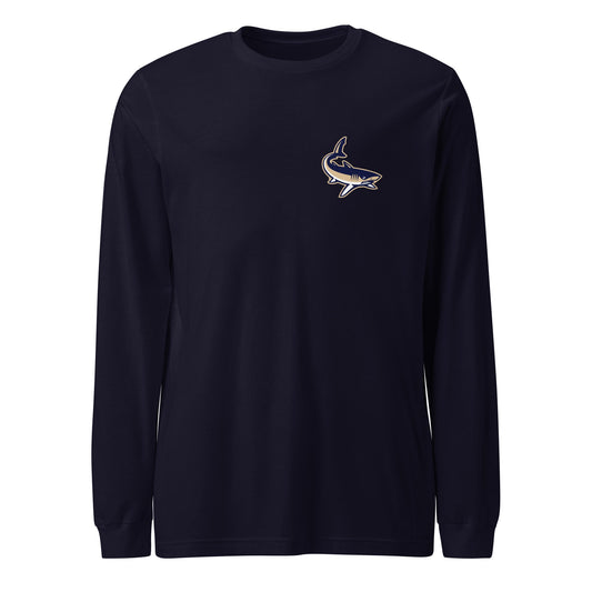 Performance | Long Sleeve Tee | University South Carolina Beaufort Track & Field | Shark Logo