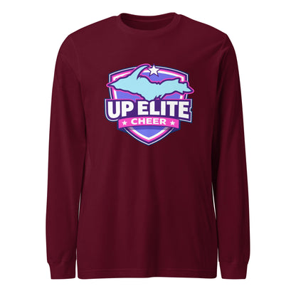 Performance | Long Sleeve Tee | UP Elite Cheer | Shield Logo