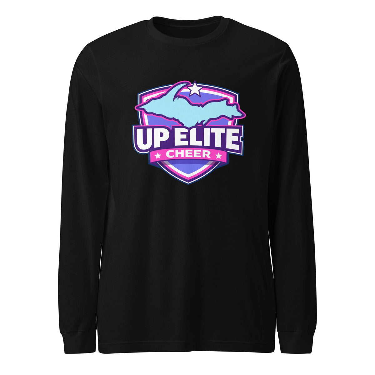 Performance | Long Sleeve Tee | UP Elite Cheer | Shield Logo
