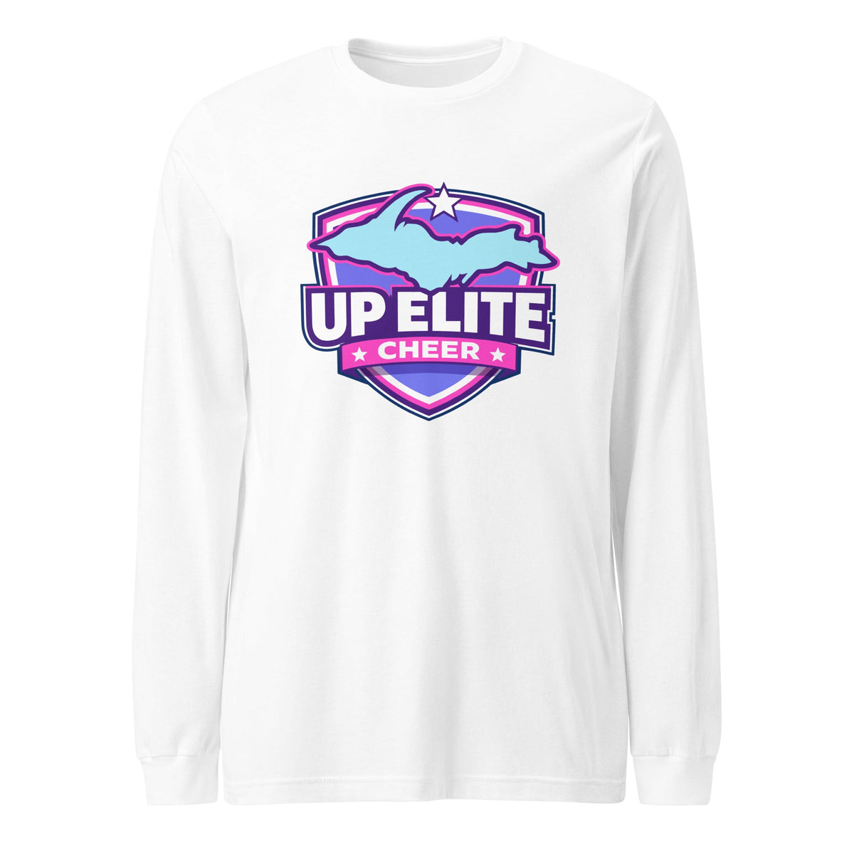 Performance | Long Sleeve Tee | UP Elite Cheer | Shield Logo