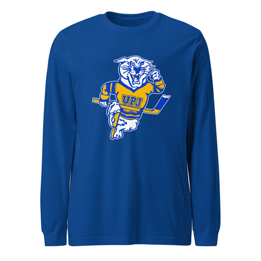 Performance | Long Sleeve Tee | UPJ Hockey | Mascot Logo