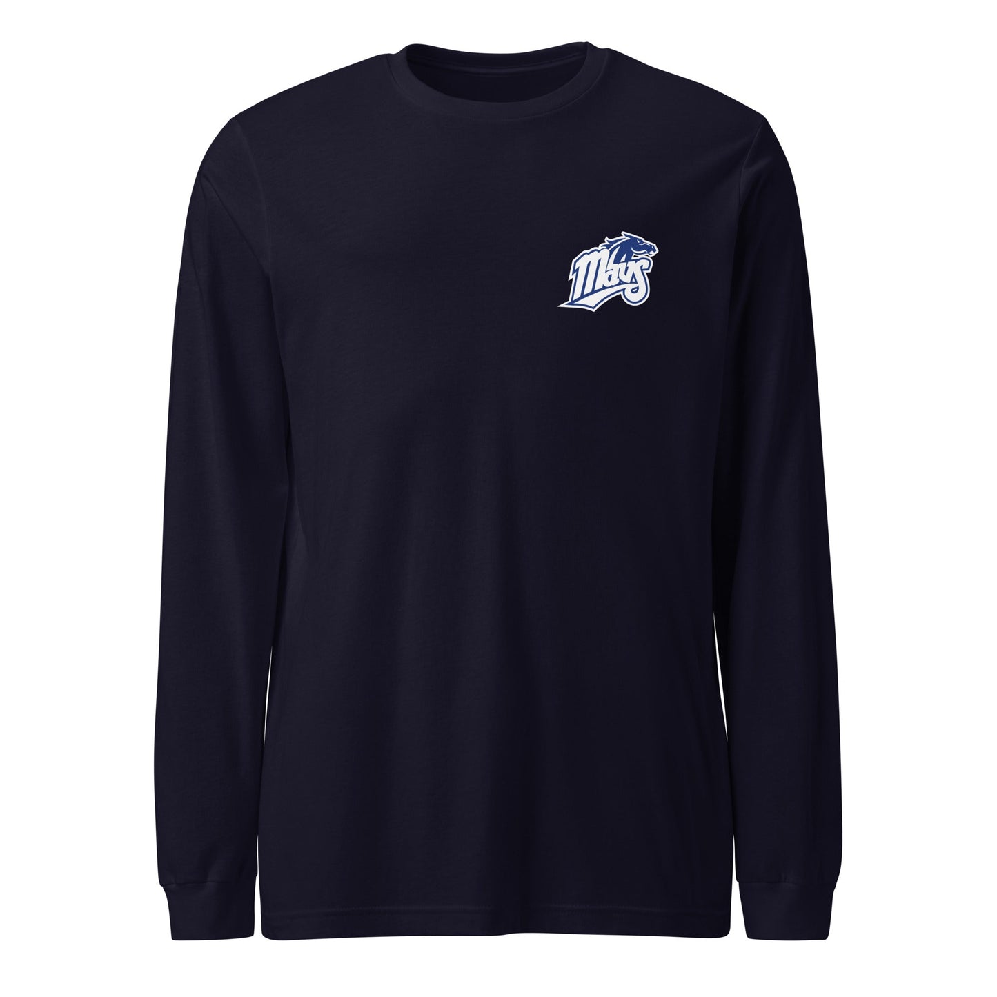 Performance | Long Sleeve Tee | Upper Makefield Youth Baseball & Softball League | Blue Mavs Logo