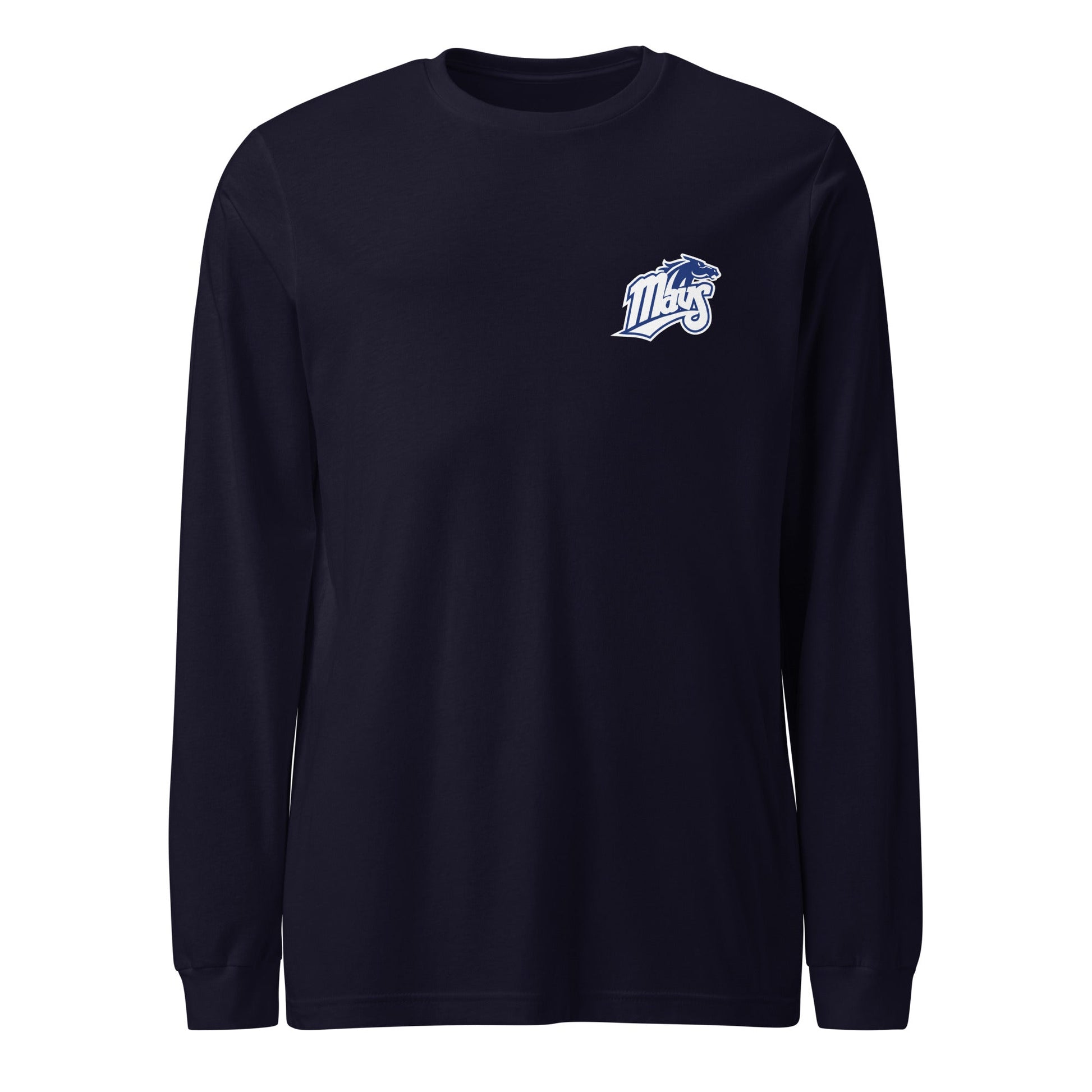 Performance | Long Sleeve Tee | Upper Makefield Youth Baseball & Softball League | Blue Mavs Logo