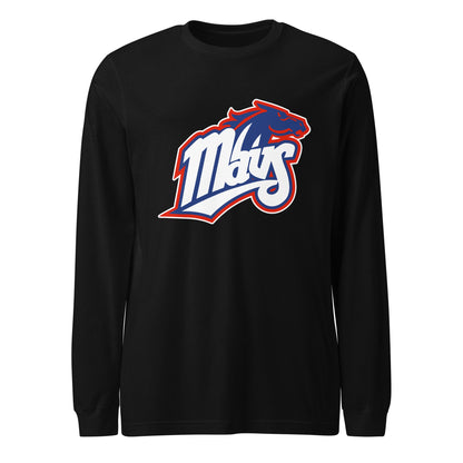 Performance | Long Sleeve Tee | Upper Makefield Youth Baseball & Softball League | Mavs Logo