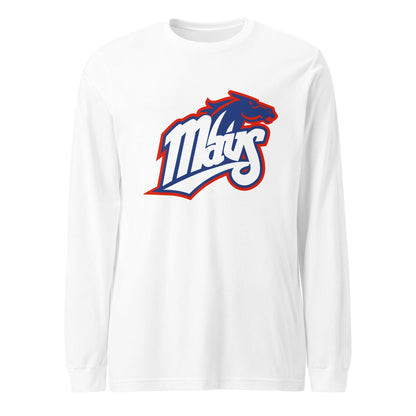 Performance | Long Sleeve Tee | Upper Makefield Youth Baseball & Softball League | Mavs Logo