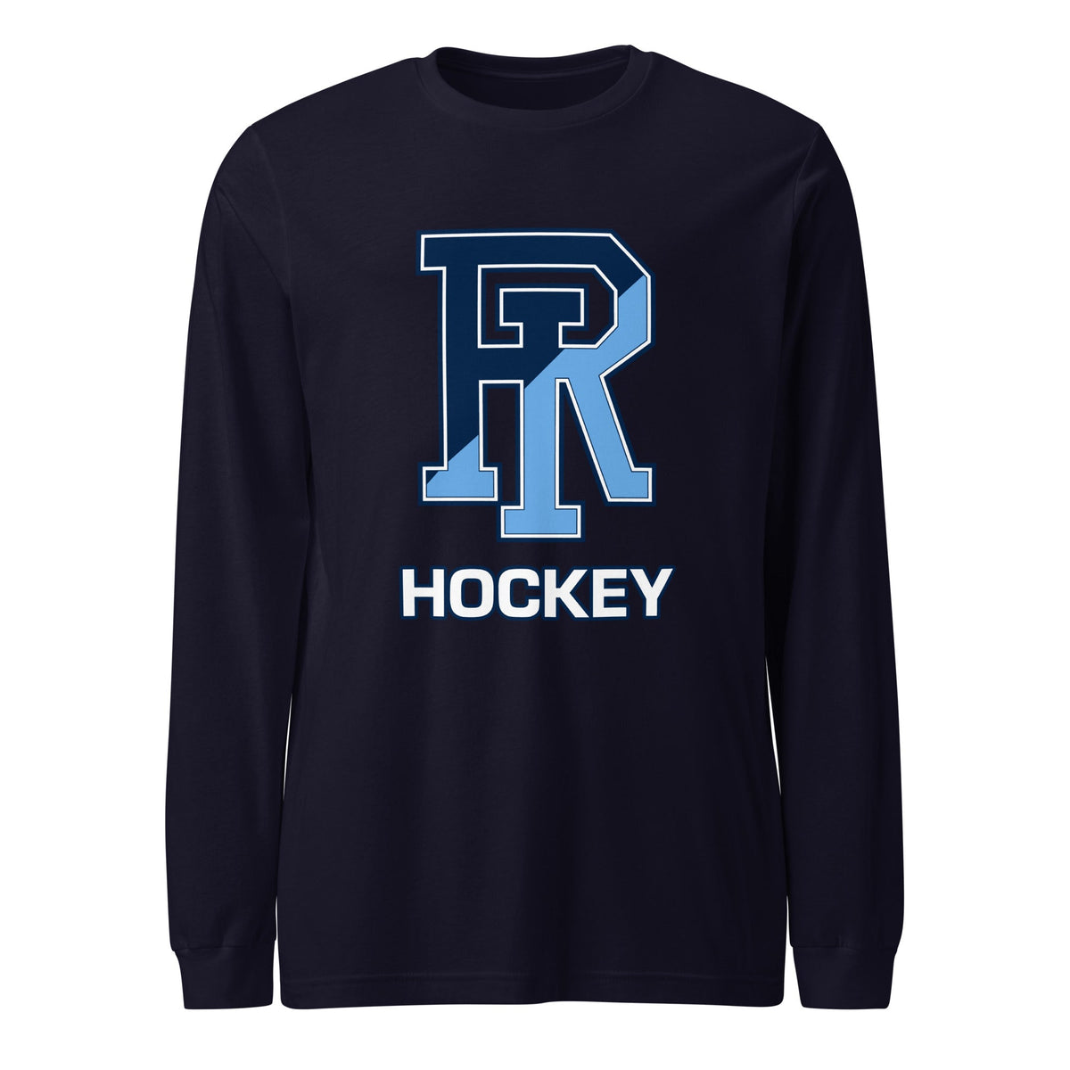 Performance | Long Sleeve Tee | URI Men’s Hockey | Crest Logo