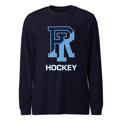 Performance | Long Sleeve Tee | URI Men’s Hockey | Crest Logo