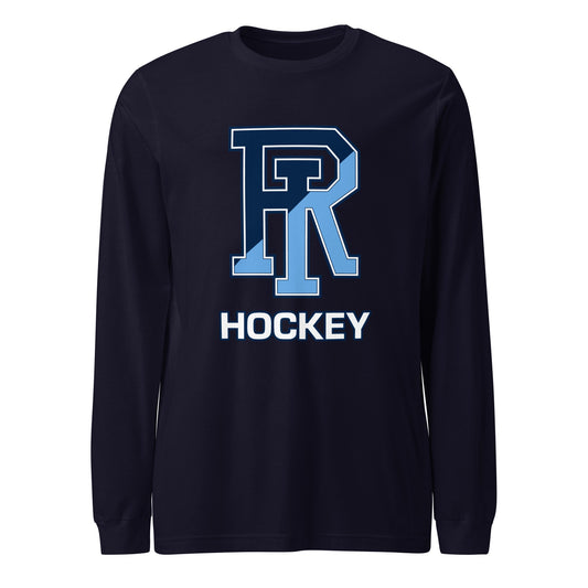 Performance | Long Sleeve Tee | URI Men’s Hockey | Crest Logo