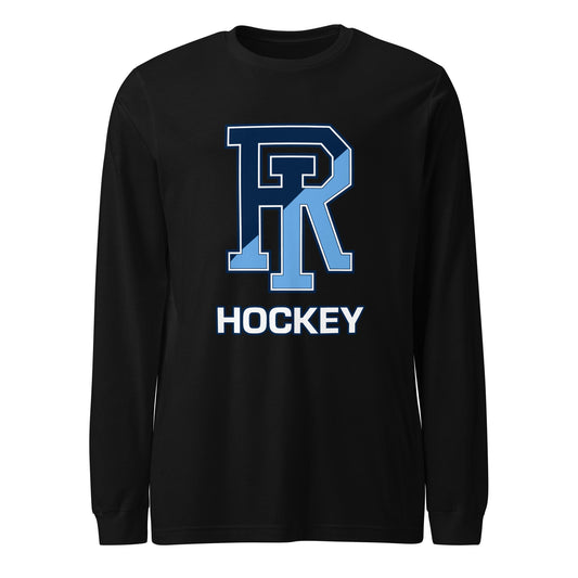 Performance | Long Sleeve Tee | URI Men’s Hockey | Crest Logo