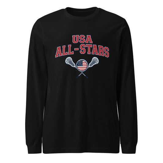 Performance | Long Sleeve Tee | USA ALL STARS BERLIN 2026 | Modern Script Logo