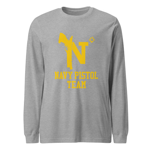 Performance | Long Sleeve Tee | USNA Pistol Team | Crest Logo