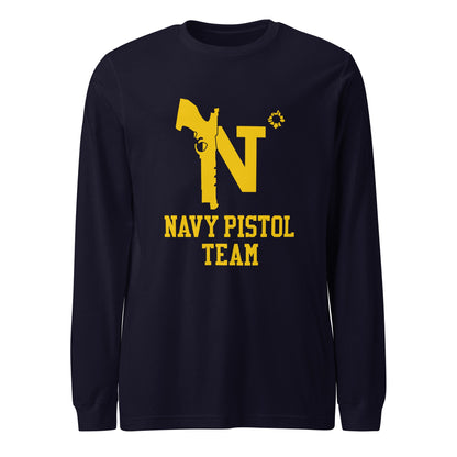 Performance | Long Sleeve Tee | USNA Pistol Team | Crest Logo